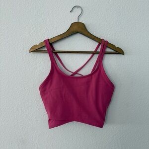 Peloton- Pink Sports Bra Size Small
